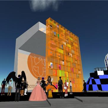 festa per l\'inaugurazione in Second Life